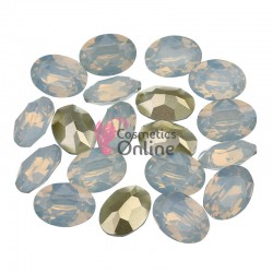 Cristale pentru unghii Marquise, 4 bucati Cod MQ031 Alb opal